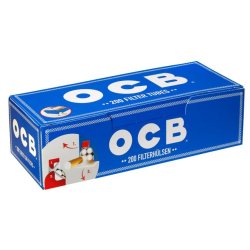 OCB Filterrør 200 stk Blå