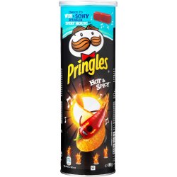 Pringles Hot & Spicy 165 gr