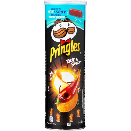 Pringles Hot & Spicy 165 gr