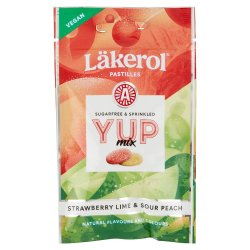 Läkerol YUP Sour Peach /Strawberry lime  30 gr