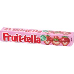 Fruit-tella Strawberry Frugtkaramel 41 gr