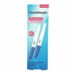 Clear & Simple - Nøjagtig Graviditetstest