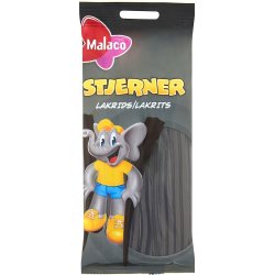 Malaco Stjerner Lakrids 92 gr