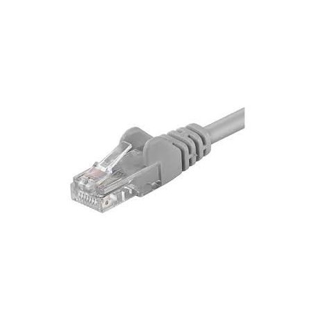 Cat 5e U/UTP Netværkskabel - Grå - 3 m
