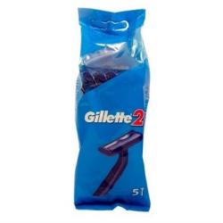 Gillette 2 Engangsskrabere - 5 Stk