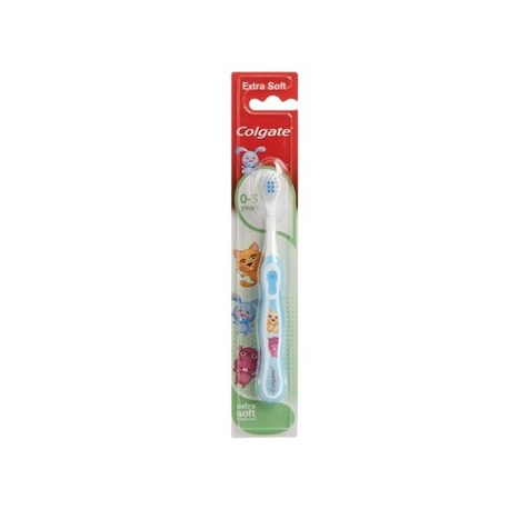 Colgate - Baby Smiles Tandbørste  Extra Soft - 0-3 år