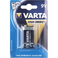 VARTA batteri "High Energy" 9V blok