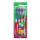 Colgate  Voksen Tandbørste Premium 4 pk   "Medium"