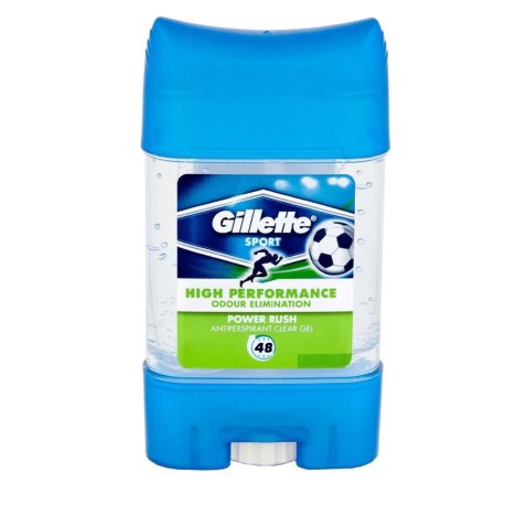 Gillette Clear Gel Deostick Deodorant - "Power Rush" 70 ml