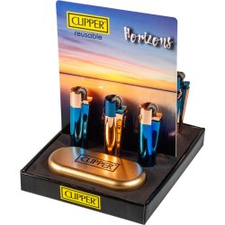 Clipper Lighter Metal "Horizons"