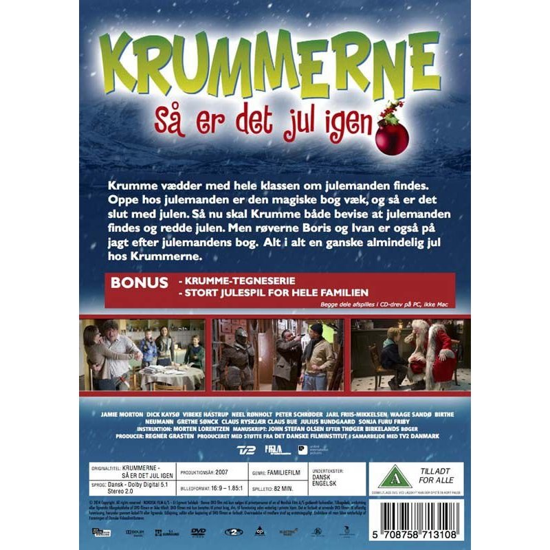 Mose vedlægge shuttle Krummerne 4 - Så Er Det Jul Igen "DVD" - Kiosken Rødbyhavn