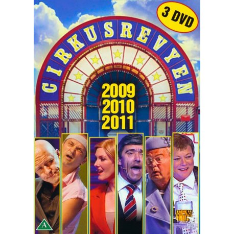 Cirkusrevyen  2009 - 2010 - 2011  "DVD"