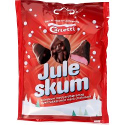 Carletti Juleskum med chokolade 70 gr