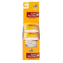 Gizeh Slim Filters 6 mm  120 stk