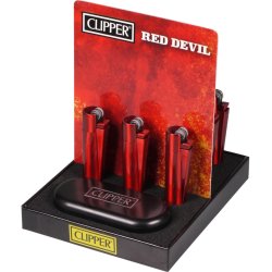 Clipper Lighter Metal "Red Devil"