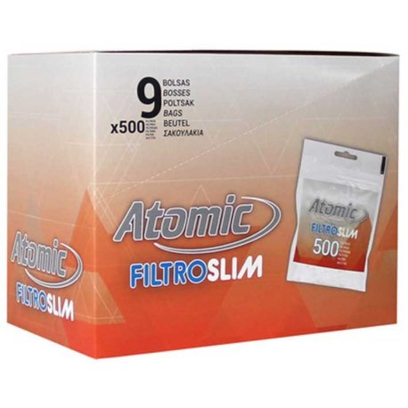 Atomic Filters 8 mm 150 stk
