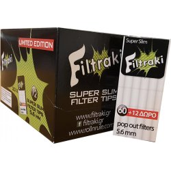 Filtraki Pocket Super Slim Filtre 5,6 mm 72 stk