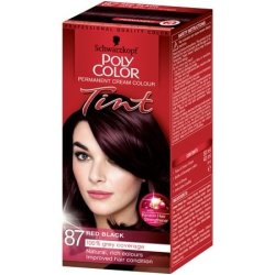 Schwarzkopf Poly Color - Permanent Cream Colour "Red Black 87"