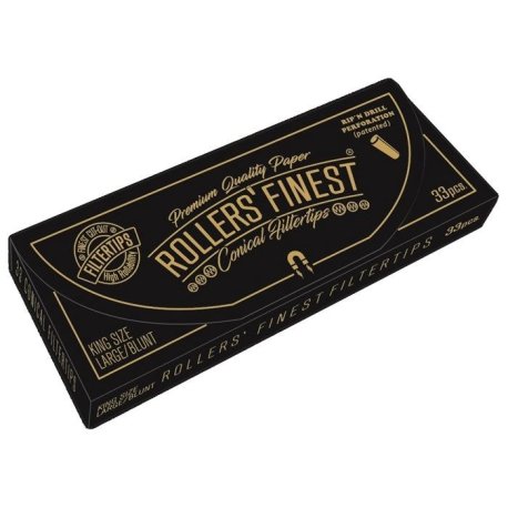 Rollers Finest  King Size Large Black Magnet Pack
