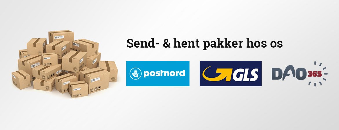 Send og hent pakker i Rødbyhavn